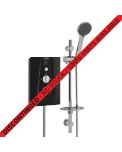 Glee 8.5kW Electric Shower Black