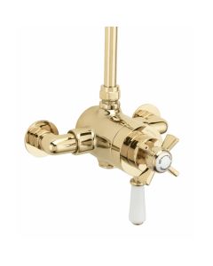 CHURCHMAN EXPOSED THERMOSTIC SHOWER VALVE GOLD